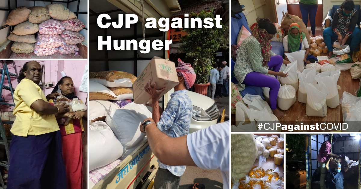 CJP against Hunger: Our relief efforts during the Covid-19 lockdown